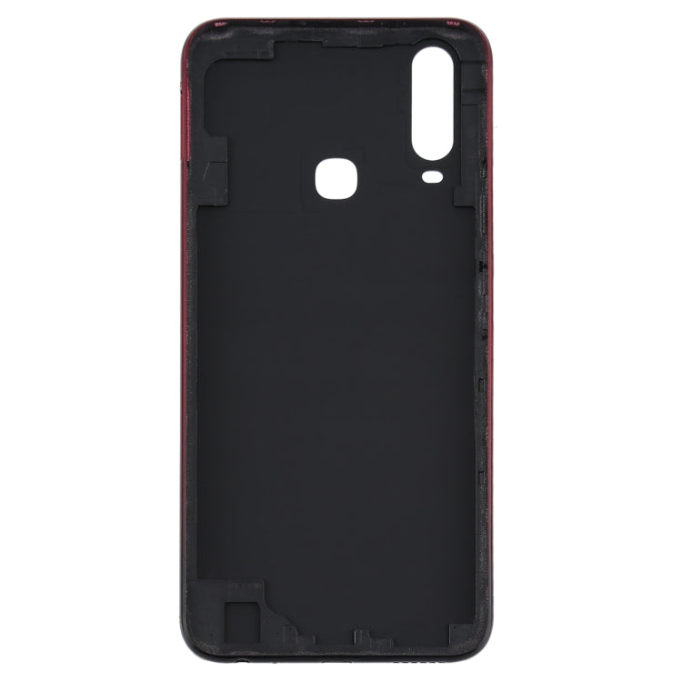 For Vivo Y3s / V1901A/V1901T Battery Back Cover (Red) - Back Cover by PMC TechLife | Online Shopping South Africa | PMC TechLife | Buy Now Pay Later Mobicred