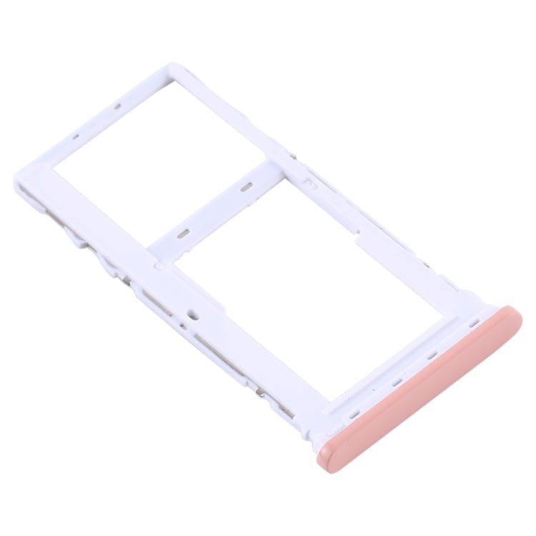 SIM Card Tray + SIM Card Tray / Micro SD Card Tray for Motorola Moto G9 Play/Moto G9 (India) (Pink) - Card Socket by PMc TechLife | Online Shopping South Africa | PMc TechLife | Buy Now Pay Later Mobicred