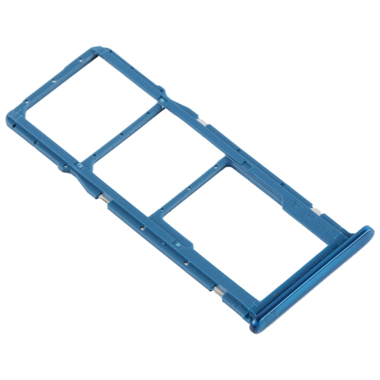 SIM Card Tray + SIM Card Tray + Micro SD Card Tray for Motorola Moto E6 Play/XT2029/XT2029-1(Blue) - Card Socket by PMc TechLife | Online Shopping South Africa | PMc TechLife | Buy Now Pay Later Mobicred