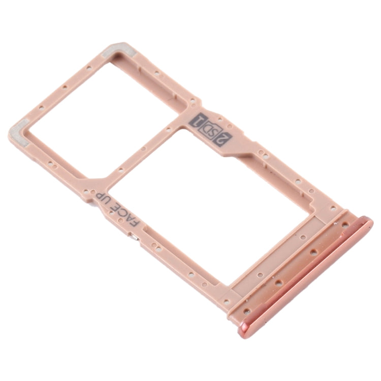 SIM Card Tray + SIM Card Tray / Micro SD Card Tray for Motorola Moto G9 Plus XT2087-1(Gold) - Card Socket by PMc TechLife | Online Shopping South Africa | PMc TechLife | Buy Now Pay Later Mobicred
