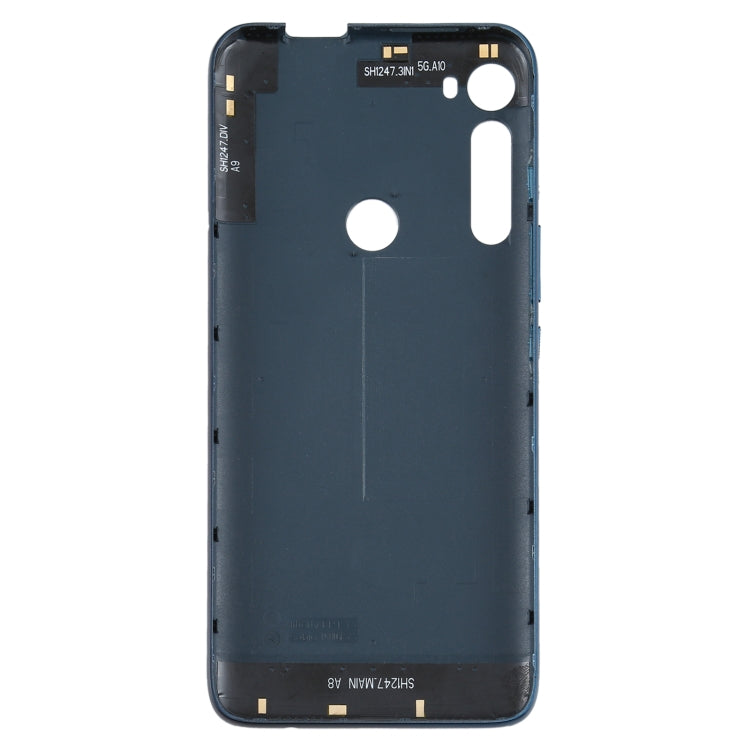 Original Battery Back Cover for Motorola Moto One Fusion Plus PAKF0002IN (Blue) - Back Cover by PMC TechLife | Online Shopping South Africa | PMC TechLife | Buy Now Pay Later Mobicred