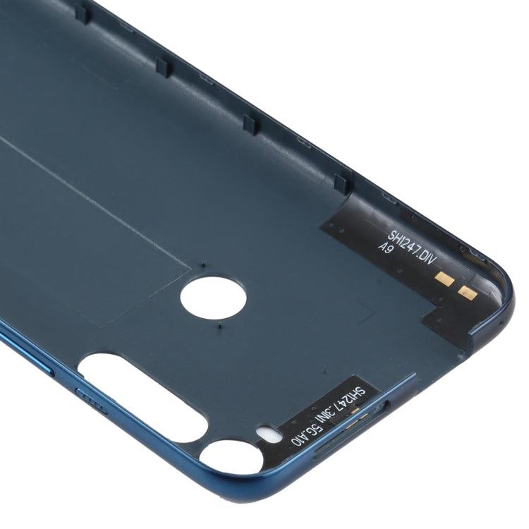 Original Battery Back Cover for Motorola Moto One Fusion Plus PAKF0002IN (Blue) - Back Cover by PMC TechLife | Online Shopping South Africa | PMC TechLife | Buy Now Pay Later Mobicred