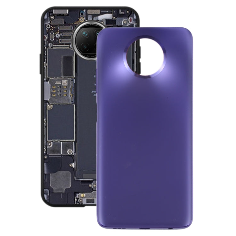 Original Battery Back Cover for Xiaomi Redmi Note 9 5G / Redmi Note 9T M2007J22G M2007J22C(Purple) - Back Cover by PMC TechLife | Online Shopping South Africa | PMC TechLife | Buy Now Pay Later Mobicred