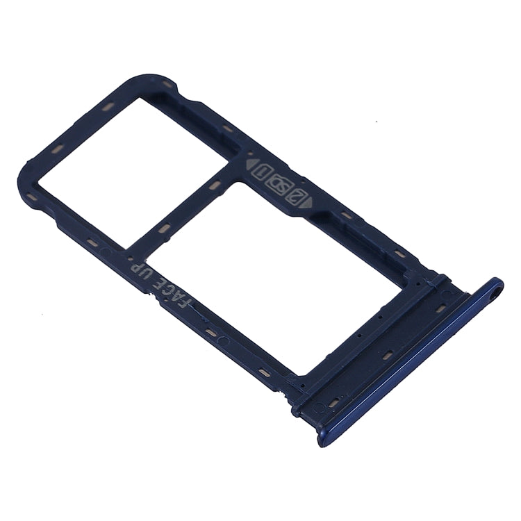 SIM Card Tray + SIM Card Tray / Micro SD Card Tray for Motorola Moto G8 Power (Blue) - free shipping - PMc TechLife - Order now!