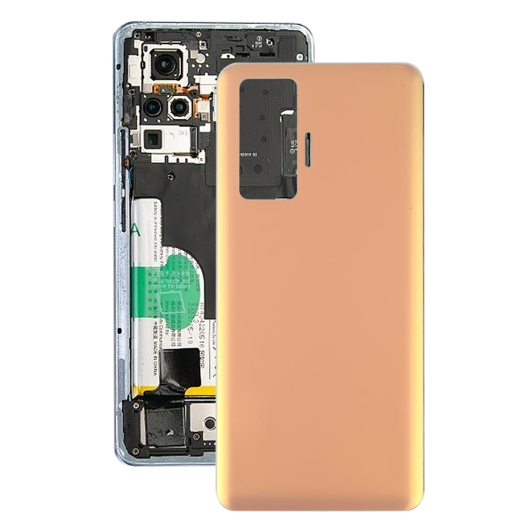 For Vivo X50 Pro V2005A Battery Back Cover (Gold) - Back Cover by PMC TechLife | Online Shopping South Africa | PMC TechLife | Buy Now Pay Later Mobicred
