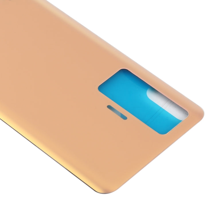 For Vivo X50 Pro V2005A Battery Back Cover (Gold) - Back Cover by PMC TechLife | Online Shopping South Africa | PMC TechLife | Buy Now Pay Later Mobicred