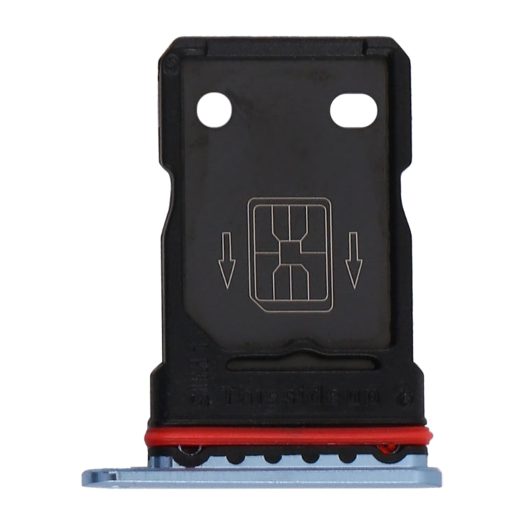 For OnePlus 9R SIM Card Tray + SIM Card Tray (Blue) - Card Tray by PMc TechLife | Online Shopping South Africa | PMc TechLife | Buy Now Pay Later Mobicred