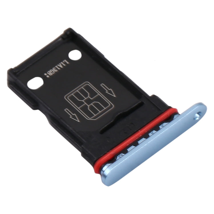 For OnePlus 9R SIM Card Tray + SIM Card Tray (Blue) - Card Tray by PMc TechLife | Online Shopping South Africa | PMc TechLife | Buy Now Pay Later Mobicred
