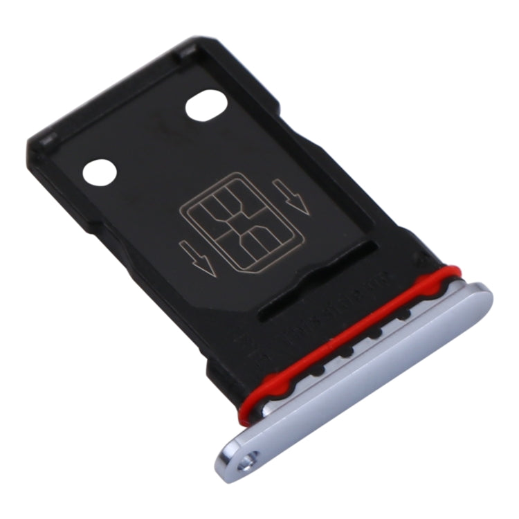 For OnePlus 9 Pro SIM Card Tray + SIM Card Tray (Silver) - Card Tray by PMc TechLife | Online Shopping South Africa | PMc TechLife | Buy Now Pay Later Mobicred