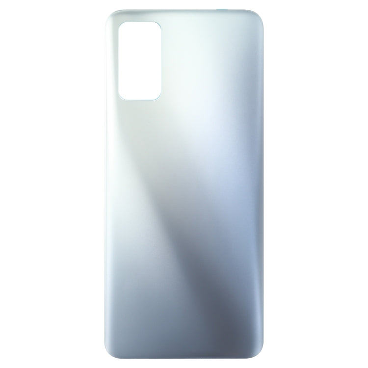 For OPPO Realme V15 / Realme X7 (India) RMX3029 Battery Back Cover (Silver) - Back Cover by PMC TechLife | Online Shopping South Africa | PMC TechLife | Buy Now Pay Later Mobicred