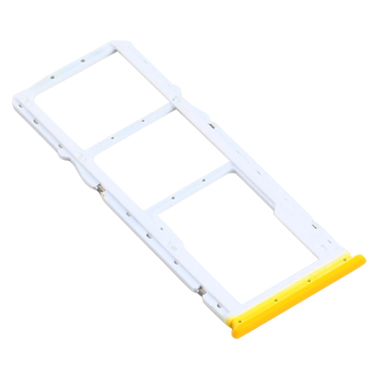 SIM Card Tray + SIM Card Tray + Micro SD Card Tray for Xiaomi Poco M3 M2010J19CG M2010J19CI (Yellow) - Card Tray by PMC TechLife | Online Shopping South Africa | PMC TechLife | Buy Now Pay Later Mobicred