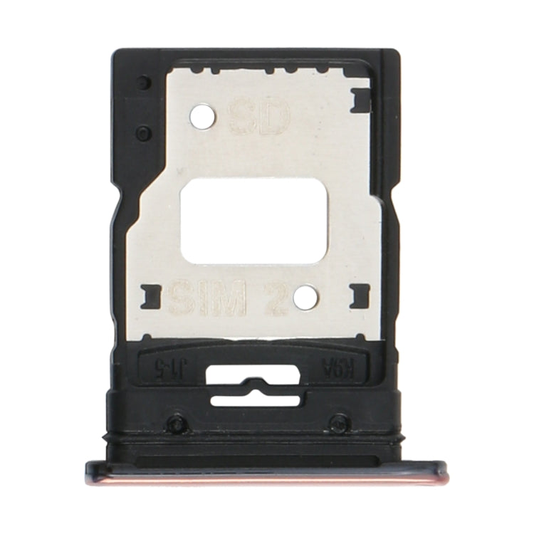SIM Card Tray + SIM Card Tray / Micro SD Card Tray for Xiaomi Mi 11 Lite/11 Lite 5G NE M2101K9AG(Gold) - Card Tray by PMC TechLife | Online Shopping South Africa | PMC TechLife | Buy Now Pay Later Mobicred