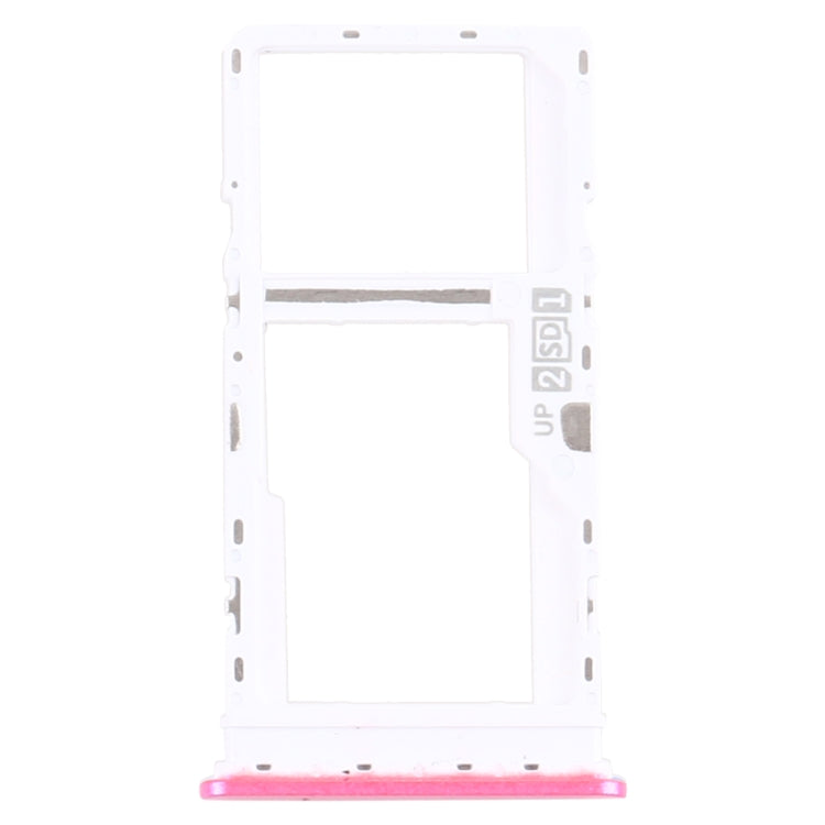 SIM Card Tray + SIM Card Tray / Micro SD Card Tray for Motorola Moto G10 XT2127-2 (Red) - Card Socket by PMc TechLife | Online Shopping South Africa | PMc TechLife | Buy Now Pay Later Mobicred