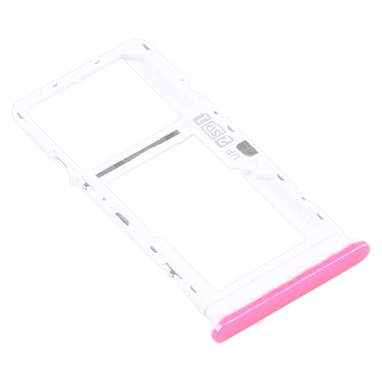 SIM Card Tray + SIM Card Tray / Micro SD Card Tray for Motorola Moto G10 XT2127-2 (Red) - Card Socket by PMc TechLife | Online Shopping South Africa | PMc TechLife | Buy Now Pay Later Mobicred