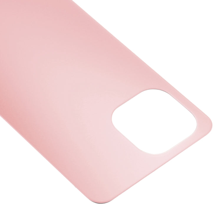 Original Battery Back Cover for Xiaomi Mi 11 Lite 4G M2101K9AG(Red) - Back Cover by PMC TechLife | Online Shopping South Africa | PMC TechLife | Buy Now Pay Later Mobicred