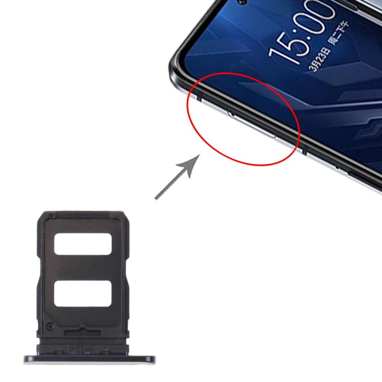 SIM Card Tray + SIM Card Tray for Xiaomi Black Shark 4/Black Shark 4 Pro (Black) - Card Tray by PMC TechLife | Online Shopping South Africa | PMC TechLife | Buy Now Pay Later Mobicred