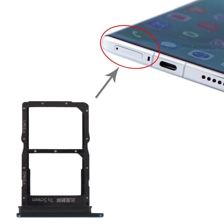 SIM Card Tray + SIM Card Tray for Huawei Nova 8 5G (Green) - Card Socket by PMc TechLife | Online Shopping South Africa | PMc TechLife | Buy Now Pay Later Mobicred