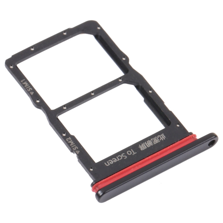 SIM Card Tray + SIM Card Tray for Huawei Nova 8 SE (Black) - Card Socket by PMc TechLife | Online Shopping South Africa | PMc TechLife | Buy Now Pay Later Mobicred