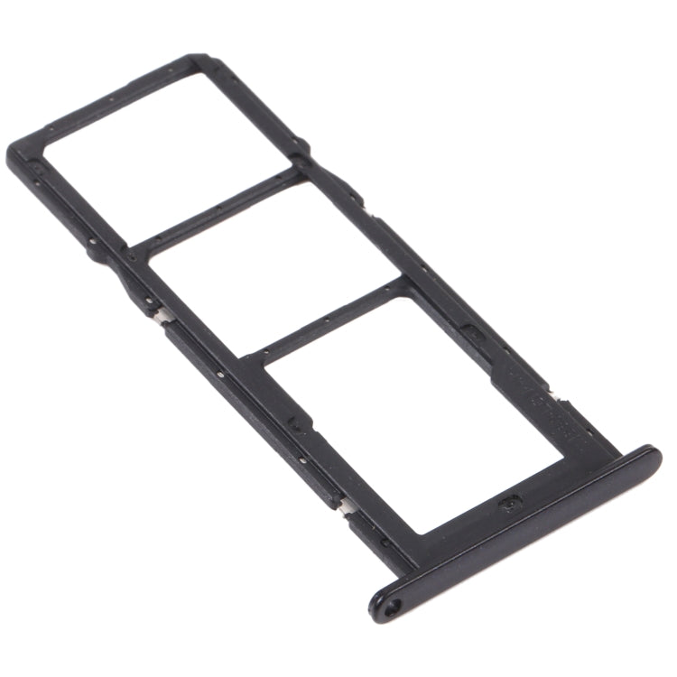SIM Card Tray + SIM Card Tray + Micro SD Card Tray for Huawei Y7a (Black) - Card Socket by PMc TechLife | Online Shopping South Africa | PMc TechLife | Buy Now Pay Later Mobicred