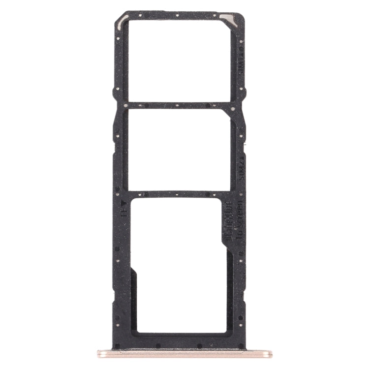 SIM Card Tray + SIM Card Tray + Micro SD Card Tray for Huawei Y7a (Gold) - Card Socket by PMc TechLife | Online Shopping South Africa | PMc TechLife | Buy Now Pay Later Mobicred