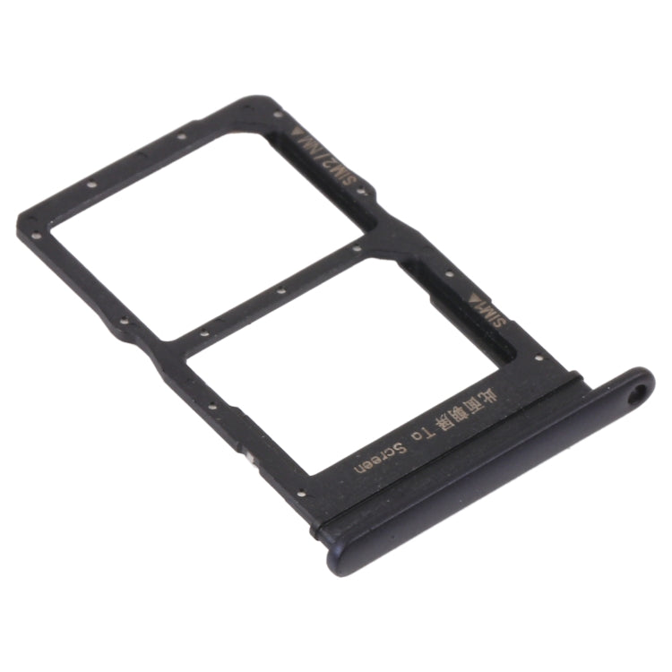 SIM Card Tray + SIM Card Tray / NMicro Card Tray for Honor X10 Max 5G (Black) - Card Socket by PMc TechLife | Online Shopping South Africa | PMc TechLife | Buy Now Pay Later Mobicred