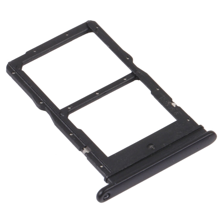 SIM Card Tray + SIM Card Tray / NMicro Card Tray for Honor X10 Max 5G (Black) - Card Socket by PMc TechLife | Online Shopping South Africa | PMc TechLife | Buy Now Pay Later Mobicred