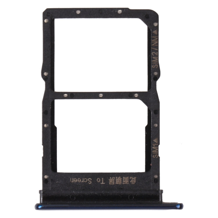 SIM Card Tray + SIM Card Tray / NMicro Card Tray for Honor X10 Max 5G (Blue) - Card Socket by PMc TechLife | Online Shopping South Africa | PMc TechLife | Buy Now Pay Later Mobicred