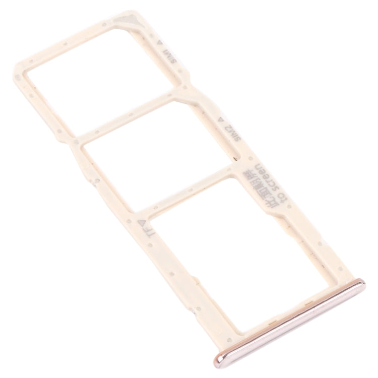 SIM Card Tray + SIM Card Tray + Micro SD Card Tray for Huawei Y5p (Gold) - Card Socket by PMC TechLife | Online Shopping South Africa | PMC TechLife