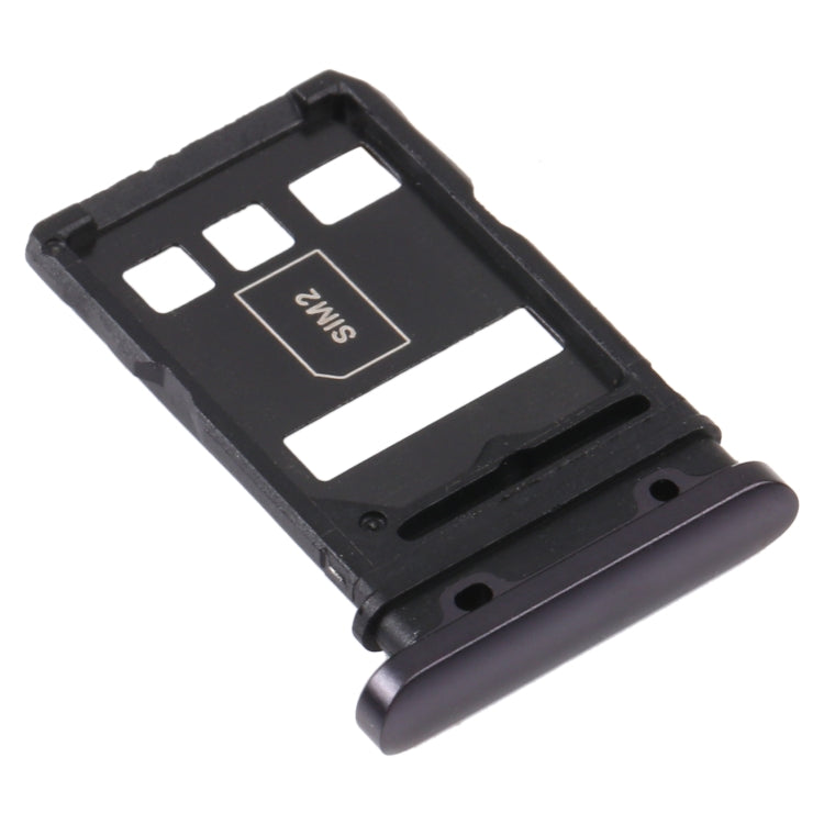 SIM Card Tray + SIM Card Tray for Huawei Nova 7 5G (Black) - Card Socket by PMc TechLife | Online Shopping South Africa | PMc TechLife | Buy Now Pay Later Mobicred
