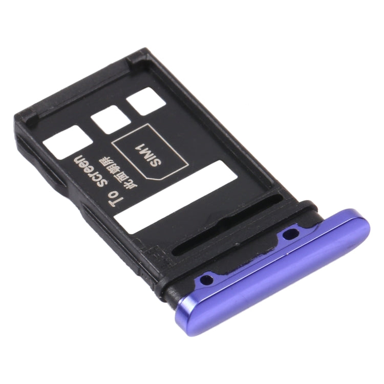 SIM Card Tray + SIM Card Tray for Huawei Nova 7 5G (Purple) - Card Socket by PMc TechLife | Online Shopping South Africa | PMc TechLife | Buy Now Pay Later Mobicred