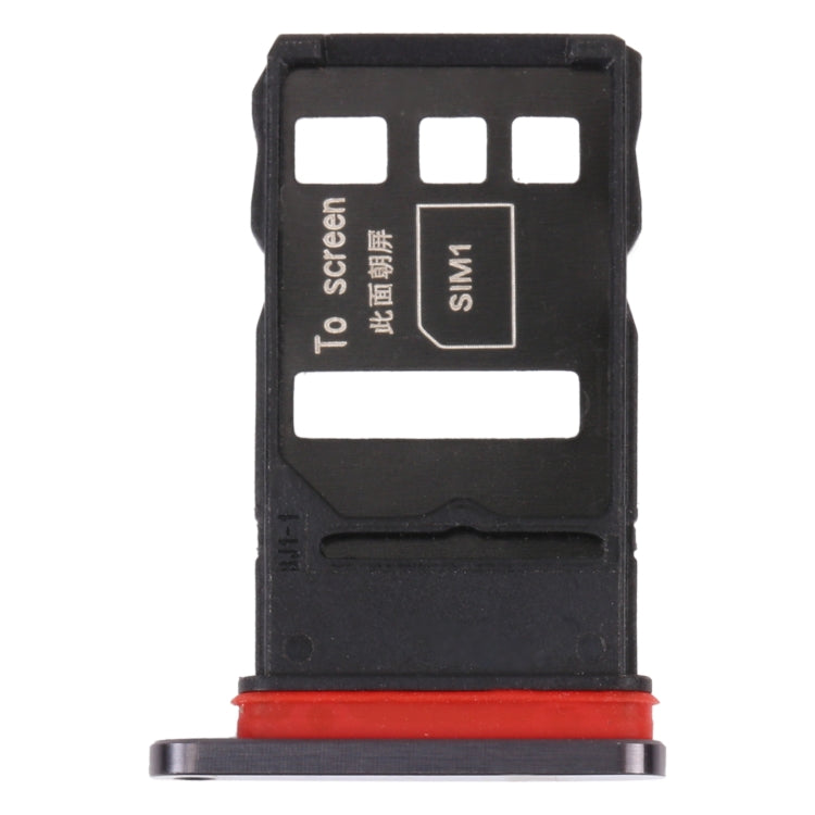 SIM Card Tray + SIM Card Tray for Honor 30 Pro (Black) - Card Socket by PMc TechLife | Online Shopping South Africa | PMc TechLife | Buy Now Pay Later Mobicred