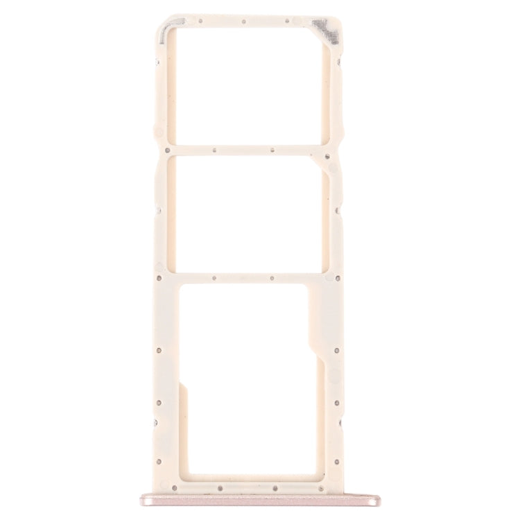SIM Card Tray + SIM Card Tray + Micro SD Card Tray for Honor 8A 2020 (Gold) - Card Socket by PMc TechLife | Online Shopping South Africa | PMc TechLife | Buy Now Pay Later Mobicred
