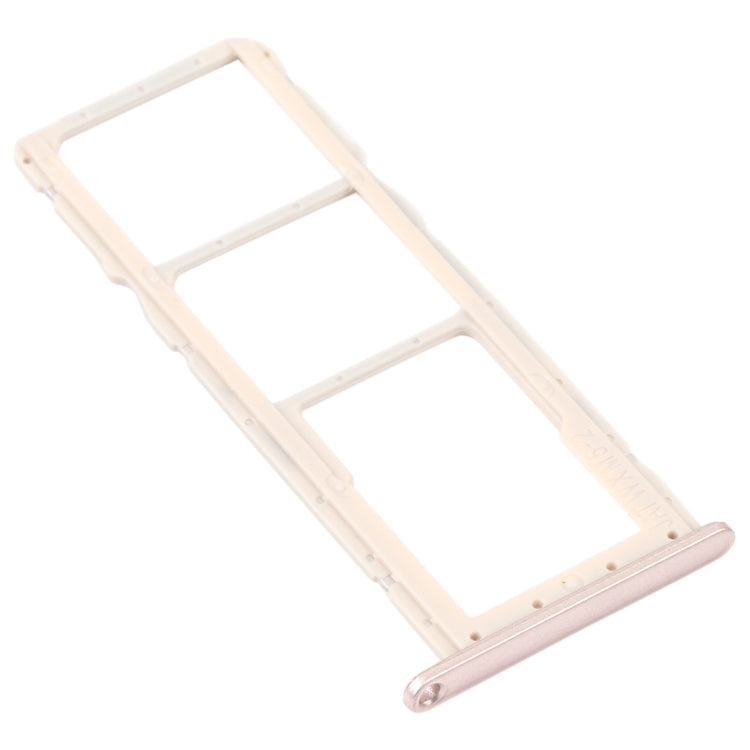 SIM Card Tray + SIM Card Tray + Micro SD Card Tray for Honor 8A 2020 (Gold) - Card Socket by PMc TechLife | Online Shopping South Africa | PMc TechLife | Buy Now Pay Later Mobicred
