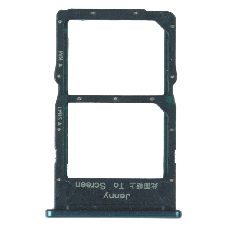 SIM Card Tray + NM Card Tray for Huawei Nova 7i (Green) - Card Socket by PMc TechLife | Online Shopping South Africa | PMc TechLife | Buy Now Pay Later Mobicred
