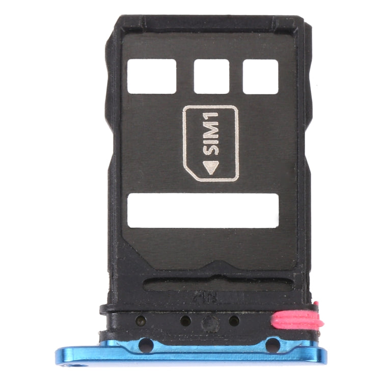 SIM Card Tray + NM Card Tray for Huawei P40 Pro (Blue) - Card Socket by PMc TechLife | Online Shopping South Africa | PMc TechLife | Buy Now Pay Later Mobicred