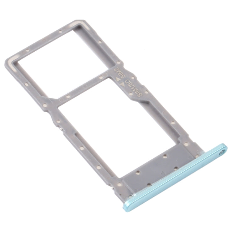 SIM Card Tray + SIM Card Tray / Micro SD Card Tray for Honor Play4 (Phantom Blue) - Card Socket by PMc TechLife | Online Shopping South Africa | PMc TechLife | Buy Now Pay Later Mobicred