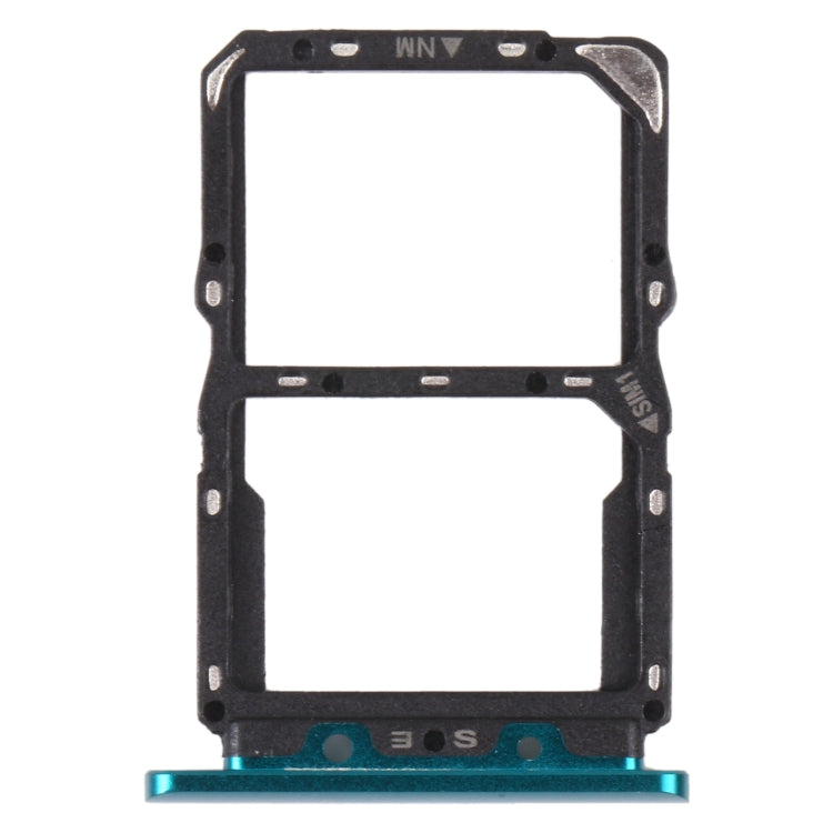 SIM Card Tray + NM Card Tray for Huawei Nova 5 Pro (Green) - Card Socket by PMc TechLife | Online Shopping South Africa | PMc TechLife | Buy Now Pay Later Mobicred