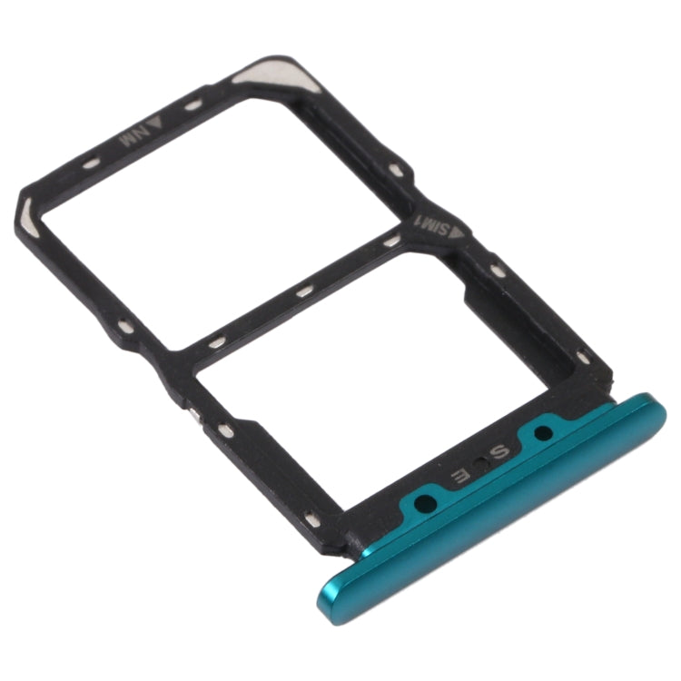 SIM Card Tray + NM Card Tray for Huawei Nova 5 Pro (Green) - Card Socket by PMc TechLife | Online Shopping South Africa | PMc TechLife | Buy Now Pay Later Mobicred