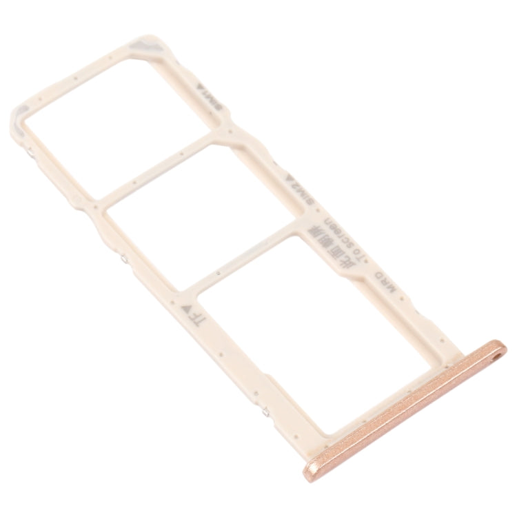 SIM Card Tray + SIM Card Tray + Micro SD Card Tray for Huawei Enjoy 9e (Gold) - Card Socket by PMc TechLife | Online Shopping South Africa | PMc TechLife | Buy Now Pay Later Mobicred