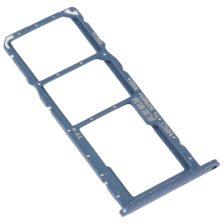 SIM Card Tray + SIM Card Tray + Micro SD Card Tray for Huawei Enjoy 9e (Blue) - Card Socket by PMc TechLife | Online Shopping South Africa | PMc TechLife | Buy Now Pay Later Mobicred