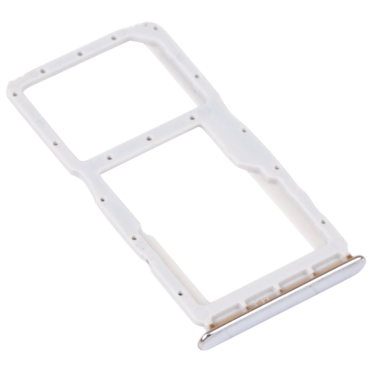 SIM Card Tray + SIM Card Tray / Micro SD Card Tray for Huawei Nova 4e(Silver) - Card Socket by PMc TechLife | Online Shopping South Africa | PMc TechLife | Buy Now Pay Later Mobicred