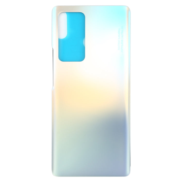 Battery Back Cover for Honor V40(Silver) - Back Cover by PMC TechLife | Online Shopping South Africa | PMC TechLife | Buy Now Pay Later Mobicred