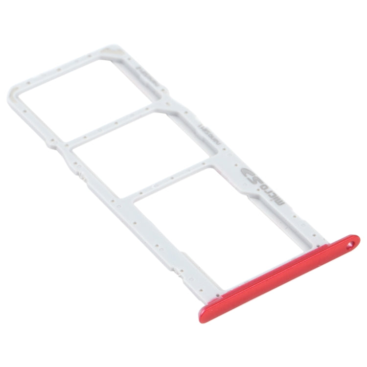 SIM Card Tray + SIM Card Tray + Micro SD Card Tray for LG K22 LMK200Z LMK200E LMK200B LM-K200 (Red) - For LG by PMc TechLife | Online Shopping South Africa | PMc TechLife | Buy Now Pay Later Mobicred