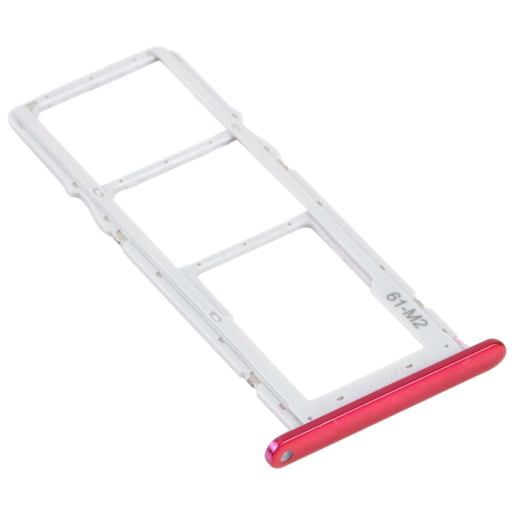 SIM Card Tray + SIM Card Tray + Micro SD Card Tray for LG K42 / K52 (Brazil) LMK420 LMK420H LMK420E LMK420Y(Red) - For LG by PMC TechLife | Online Shopping South Africa | PMC TechLife | Buy Now Pay Later Mobicred