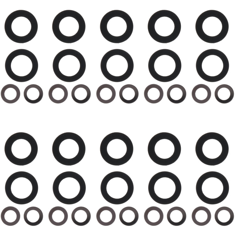 For OnePlus 9R 10pcs Back Camera Lens - Camera Series by PMC TechLife | Online Shopping South Africa | PMC TechLife | Buy Now Pay Later Mobicred