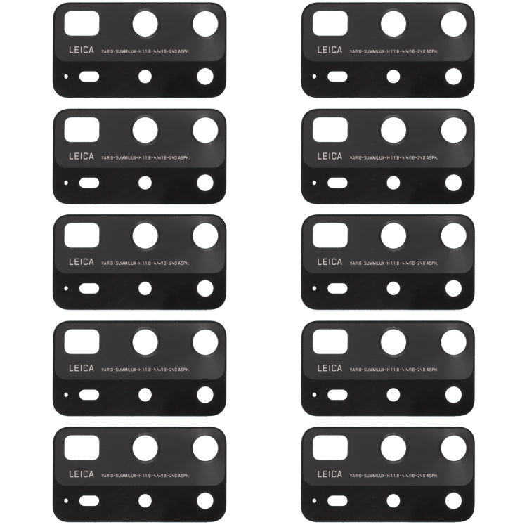 For Huawei P40 Pro+ 10pcs Back Camera Lens - Camera by PMC TechLife | Online Shopping South Africa | PMC TechLife | Buy Now Pay Later Mobicred