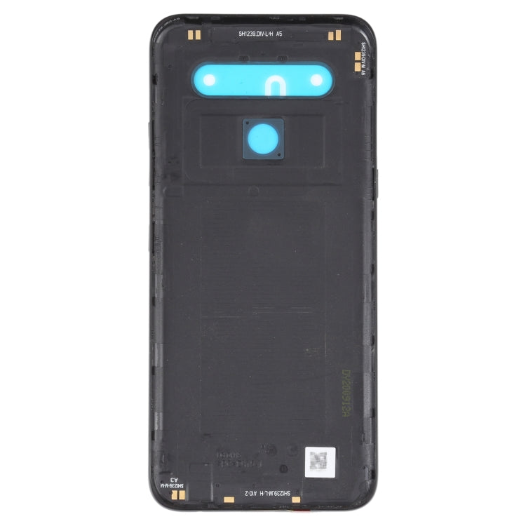 Back Battery Cover for LG K41s LMK410EMW LM-K410 LM-K410EMW(Black) - For LG by PMc TechLife | Online Shopping South Africa | PMc TechLife | Buy Now Pay Later Mobicred