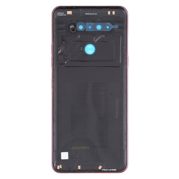 Back Battery Cover for LG K51s LMK510EMW LM-K510 LM-K510EMW(Red) - For LG by PMC TechLife | Online Shopping South Africa | PMC TechLife | Buy Now Pay Later Mobicred