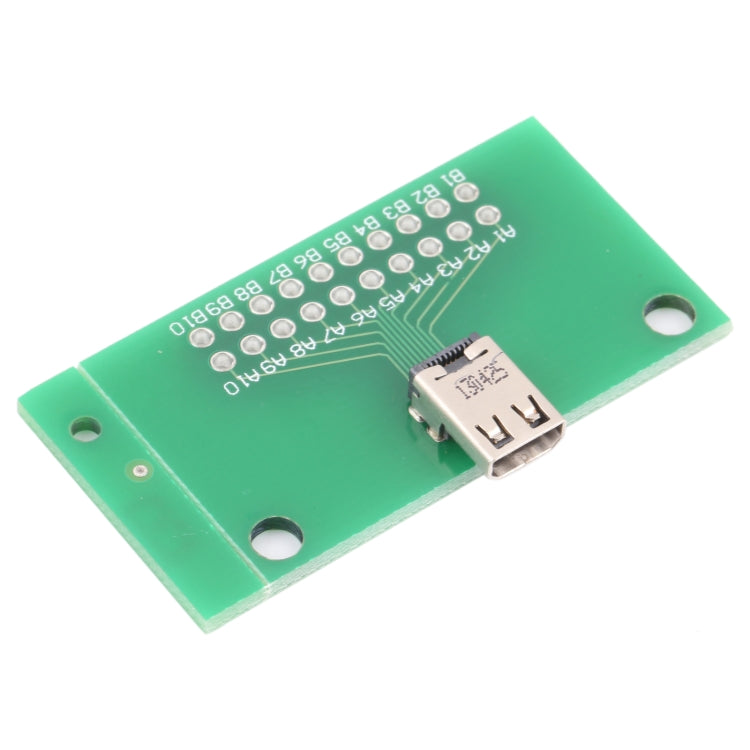 Micro HDMI Female Test Board 19pin - free shipping - PMC TechLife - Order now!