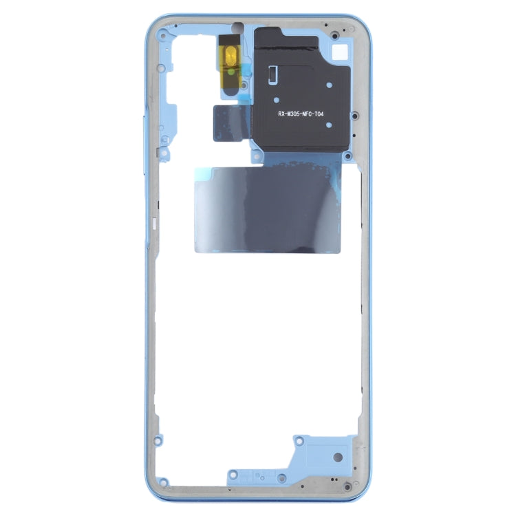 Middle Frame Bezel Plate for Xiaomi Redmi Note 10s M2101K7BG (Blue) - LCD Related Parts by PMC TechLife | Online Shopping South Africa | PMC TechLife